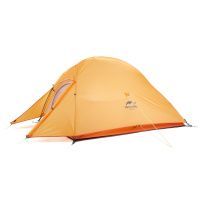 Палатка Naturehike Cloud UP II 210T NH17T001-T двухместная с ковриком, оранжевая, 6927595730584