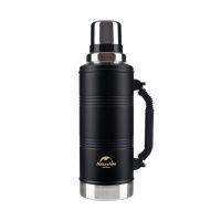Уцененный товар Термос Naturehike Q-9H NH19SJ011 2.2L черный, 6927595740279(Мятый верх упаковки. На окантовке крышке-чашке вмятинка)