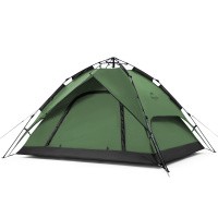 Палатка Naturehike автоматическая NH21ZP008, четырехместная, зеленая, 6976023920660