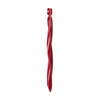 Колышки  Naturehike NH17D024-D спиральный алюминиевый  25см L (4шт) красный, 6927595723340
