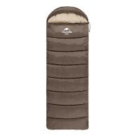 Спальный мешок Naturehike U Series Двойной хлопок осень-зима Brown U250S, 6927595769294