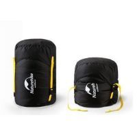 Уцененный товар Мешок компрессионный Naturehike NH19PJ020 для спального мешка L черный, 6927595743737(отсутствует застёжка Фастекс (трезубец))