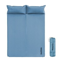 Коврик Naturehike NH18Q010-D надувной с обновленной подушкой голубой, 6927595784457