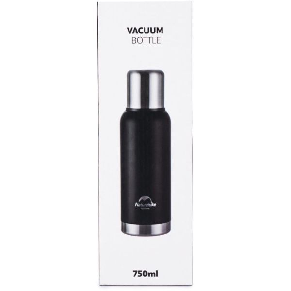 Термос  Naturehike Q-9H NH19SJ010  750ml черный, 6927595740231
