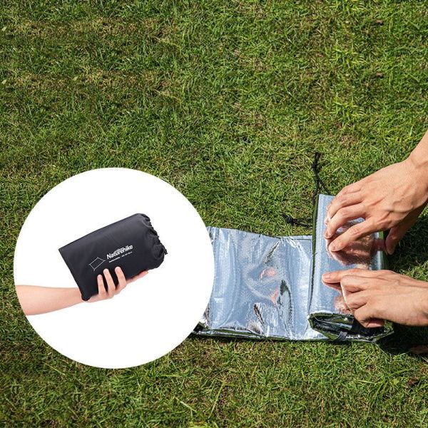 Коврик многофункциональный Naturehike NH20FCD03 влагозащитный из алюминиевой фольги PE L 180*200, 6927595746783
