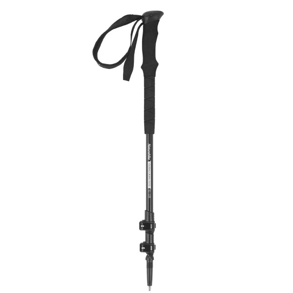 Палка треккинговая Naturehike 7075 AL NH17D017-D 61-135 черный