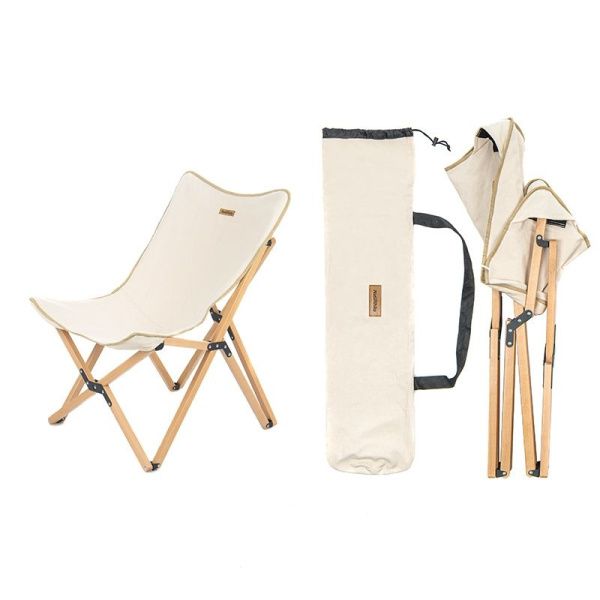 Стул складной Naturehike серия Q-9E NH19JJ008 , бежевый, размер M, 6927595749746