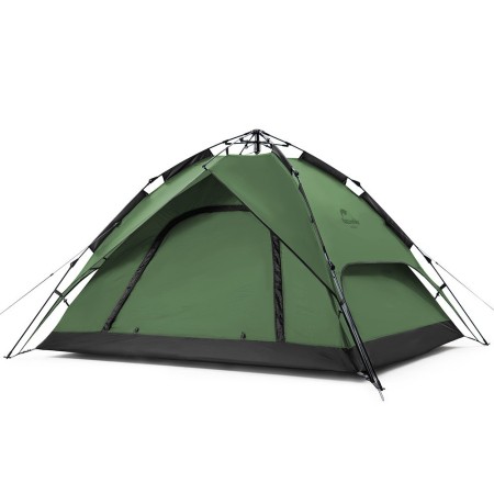 Палатка Naturehike автоматическая NH21ZP008, четырехместная, зеленая, 6976023920660