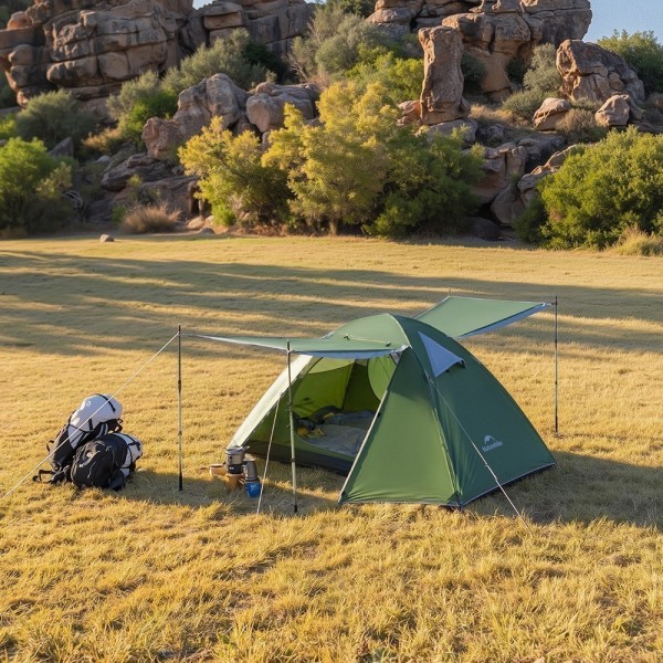 Палатка Naturehike Bleik Series CNK2550WS038 Type B, двухместная, зеленая