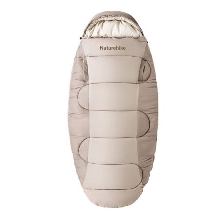 Спальный мешок Naturehike CNK2350WS026 PS300 облегченный коричневый, 6976507664240