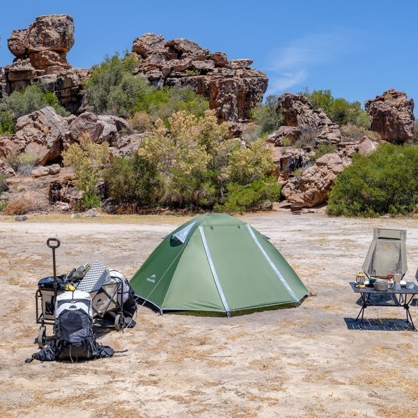 Палатка Naturehike Bleik Series CNK2550WS038 Type B, трехместная, зеленая