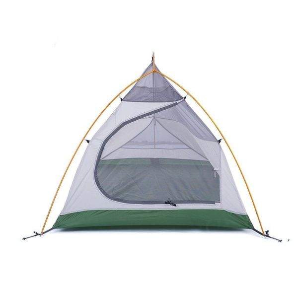 Палатка сверхлегкая Naturehike Сloud Up 1 Updated NH18T010-T, 210T  одноместная с ковриком, зеленая, 6927595730539