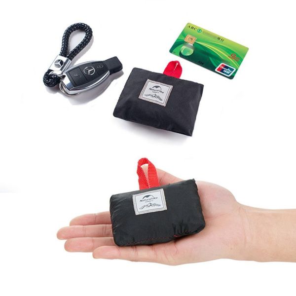 Коврик Naturehike NH17D050-B легкий S (120*70) черный, 6927595724637
