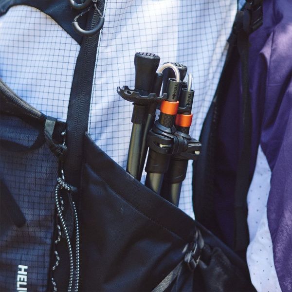 Палка треккинговая Naturehike CNK2450DS013 AL Chang feng Pro 103-120см 5-секций серый, 6975641883708 (Вскрытая упаковка)