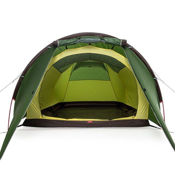 Палатка 2-местная Naturehike Сloud Tunnel NH20ZP006, 20D, зеленый