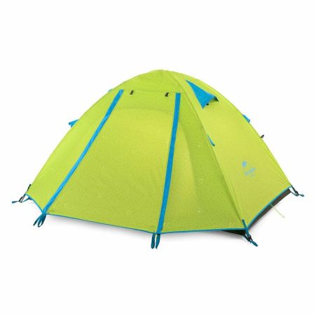 Палатка Naturehike P-Series NH18Z044-P 210T/65D четырехместная, зеленая, 6927595729687