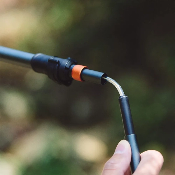 Палка треккинговая Naturehike CNK2450DS013 AL Chang feng Pro 103-120см 5-секций серый, 6975641883708 (Вскрытая упаковка)