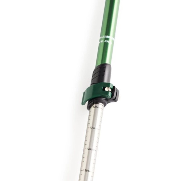 Палка треккинговая Naturehike ST 01 6061 (3-секции) NH17D001-Z (62-135cm) зелёный (новый, царапины, потертости)