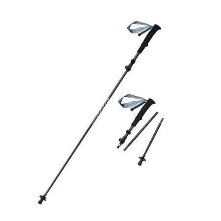 Треккинговая палка Naturehike CNK2450DS013 AL Chang feng Pro 103-120см 5-секций серый, 6975641883708