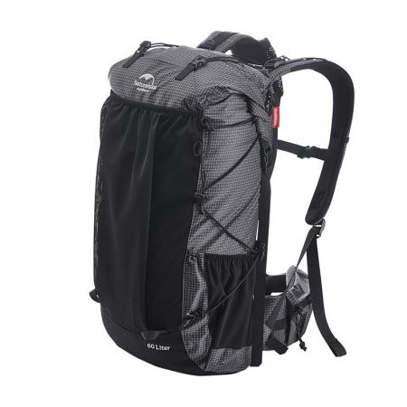 Рюкзак Naturehike Rock Series 60L+5L с рамой Hiking, Climbing, Trekking and Travelling Black, 6927595746370