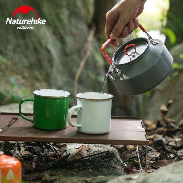 Чайник туристический Naturehike NH17C020-H 1.45л серый
