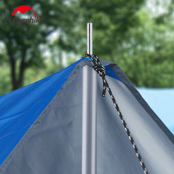 Стойки для тента Naturehike NH20PJ041 стальные 2,0 м 4 секции (2шт), 6927595749562