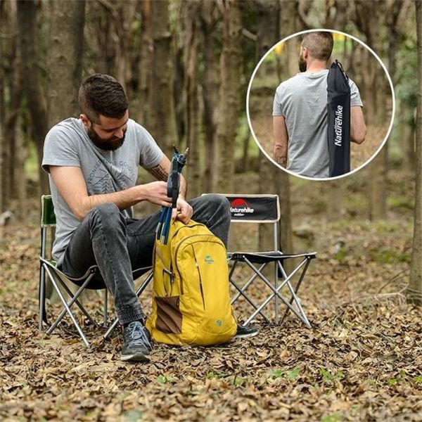 Кресло Naturehike NH16J001-J складное черный, 6927595787724