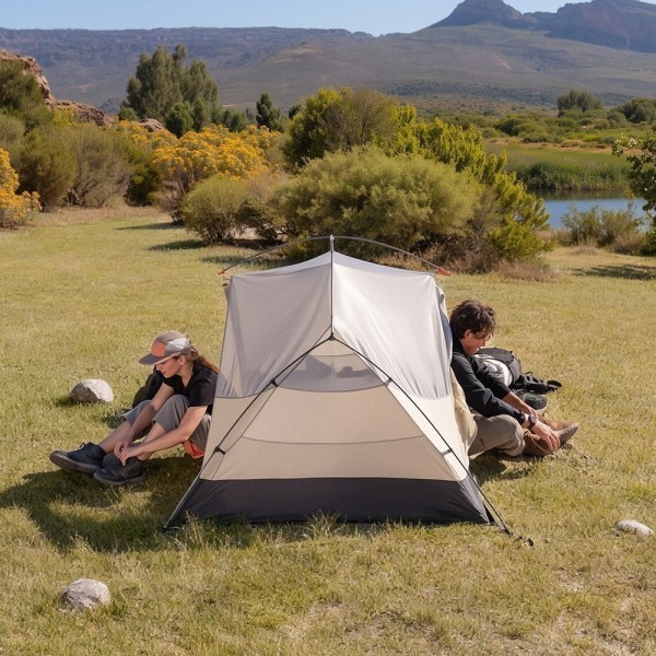Палатка Naturehike Mongar CNK2550WS037 20D трехместная, зеленый