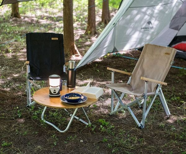 Стул складной Naturehike NH19JJ004 , черный, 6927595739297