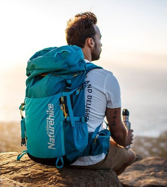 Рюкзак Naturehike 45 л NH18Y045-Q, голубой, 6927595730508