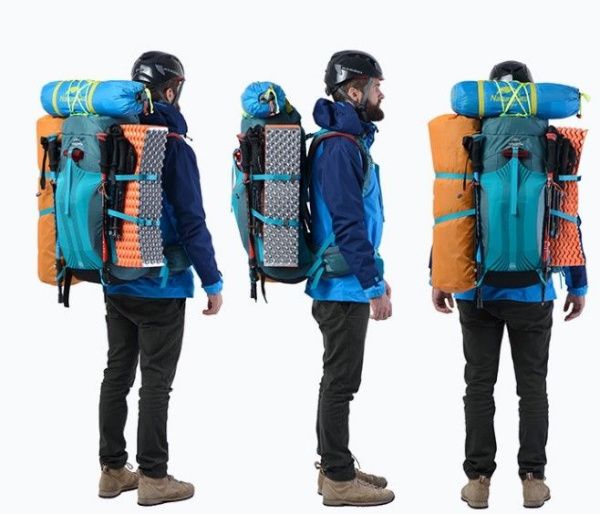 Рюкзак Naturehike 65L Hiking, Climbing, Trekking and Travelling 55-65 L Blue, 6927595705087