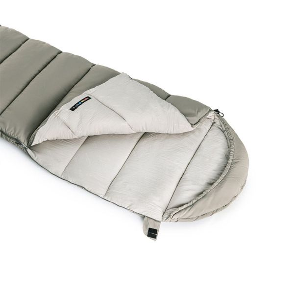 Ультралёгкий спальный мешок Naturehike NH20MSD02 M300 хлопковый с капюшоном весна осень зеленый