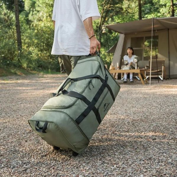 Складная туристическая сумка-тележка Naturehike NH21LX003 XS03 зелёный