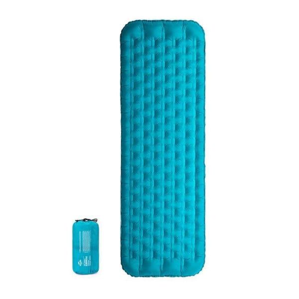 Коврик надувной Naturehike NH20FCD02, голубой, 6927595746509
