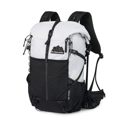 Рюкзак Naturehike CNK2300016 Helium 30 л + 5 л, белый с черным