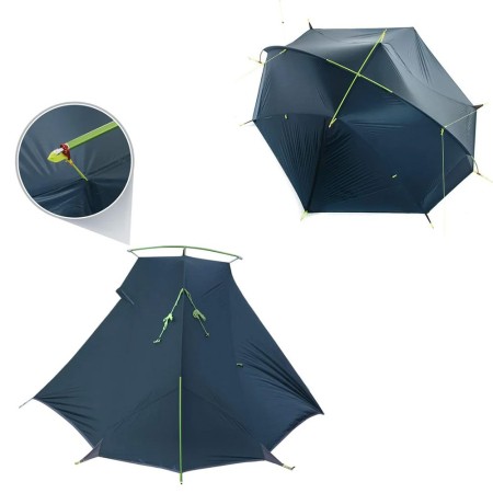 Палатка Naturehike Tagar NH17T180-J двухместная синяя, 6927595716182