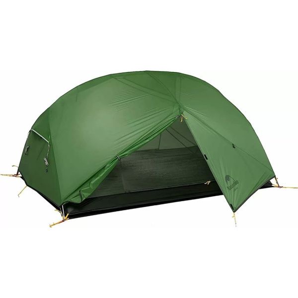 Палатка 2-местная Naturehike сверхлегкая Mongar NH17T007-M, 210T , зеленый