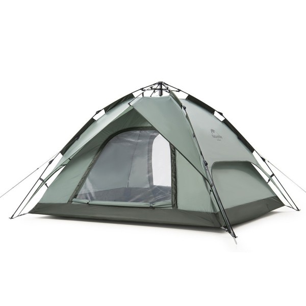 Палатка Naturehike автоматическая NH21ZP008, трехместная, серо-зеленая, 6927595777442