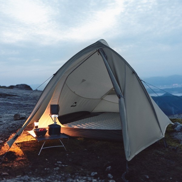 Палатка Naturehike Cloud up Pro CNK2350WS020 одноместная светло-серый