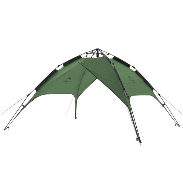 Палатка Naturehike автоматическая NH21ZP008, четырехместная, зеленая, 6976023920660