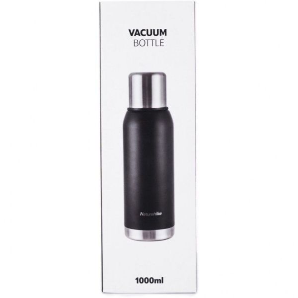 Термос  Naturehike Q-9H NH19SJ010  1000ml черный, 6927595740248