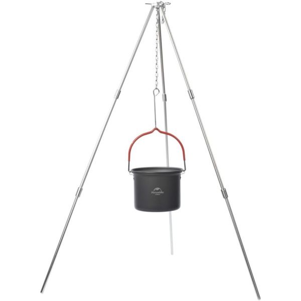 Тренога Naturehike ZJ01 NH17S00S-G для пикника  серебряный, 6927595724958