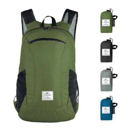 Рюкзак компактный Naturehike 18L NH17A012-B Ultra-Light, зеленый