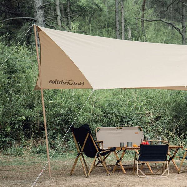 Стойка для тента Naturehike NH20PJ040 алюминиевый сплав 2.4 м, 4 секции, цвет дерево, 6927595782545